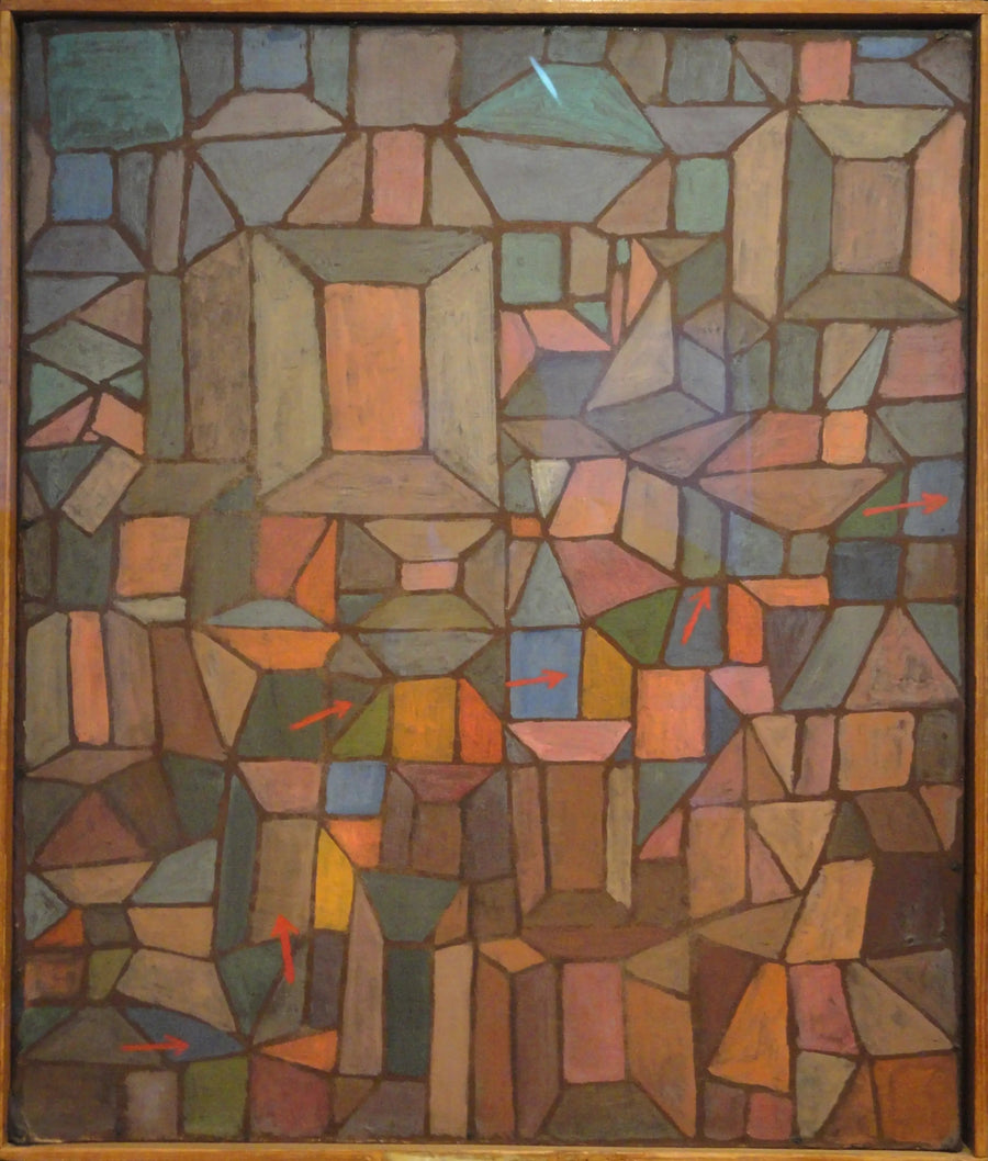 Le chemin de la citadelle - Paul Klee