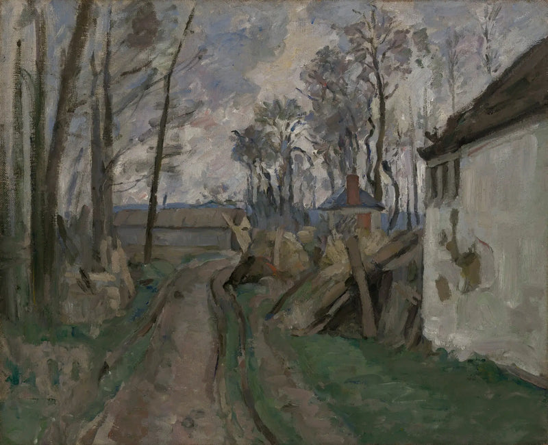 Le Chemin du village - Paul Cézanne