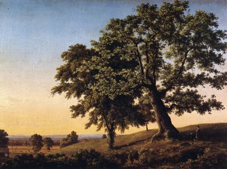 Le Chêne de la Charte - Frederic Edwin Church