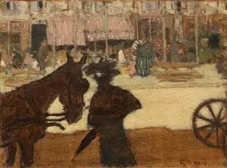 Le cheval de fiacre - Pierre Bonnard