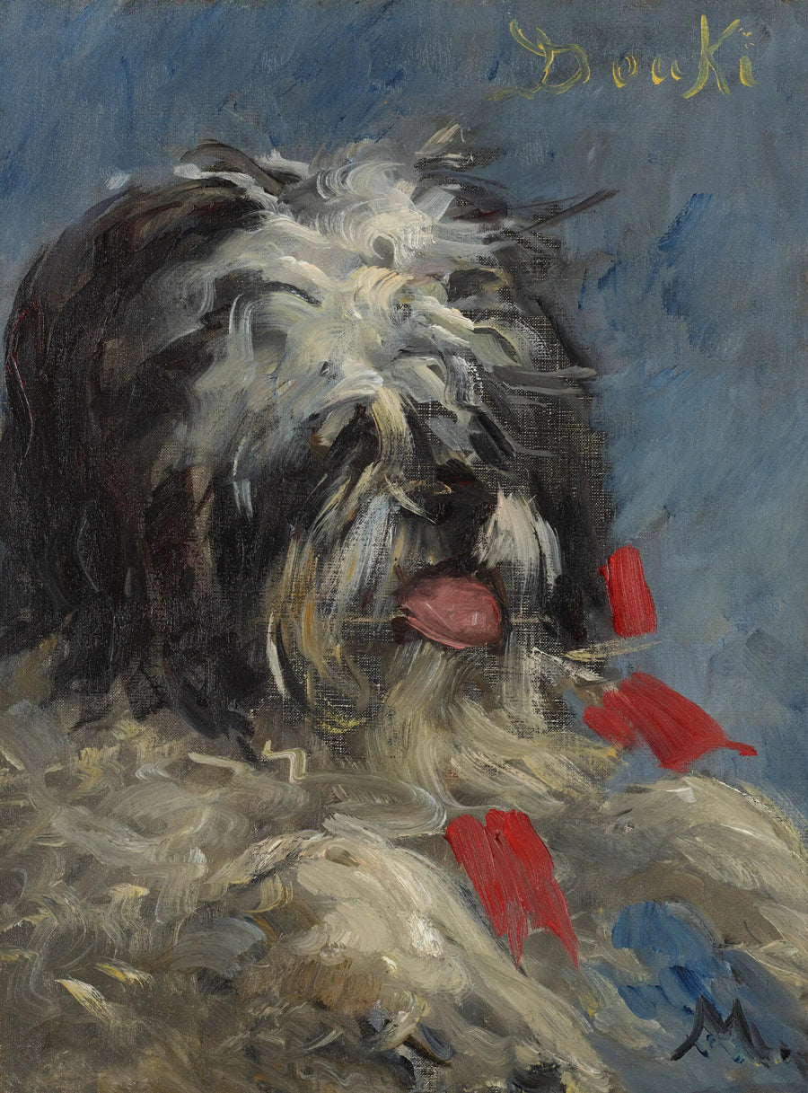 Le chien 'Donki' - Édouard Manet