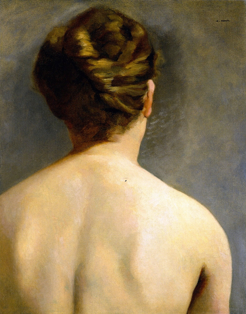 Le chignon - Eva Gonzalès