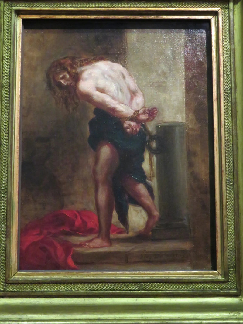 Le Christ à la colonne - Eugène Delacroix