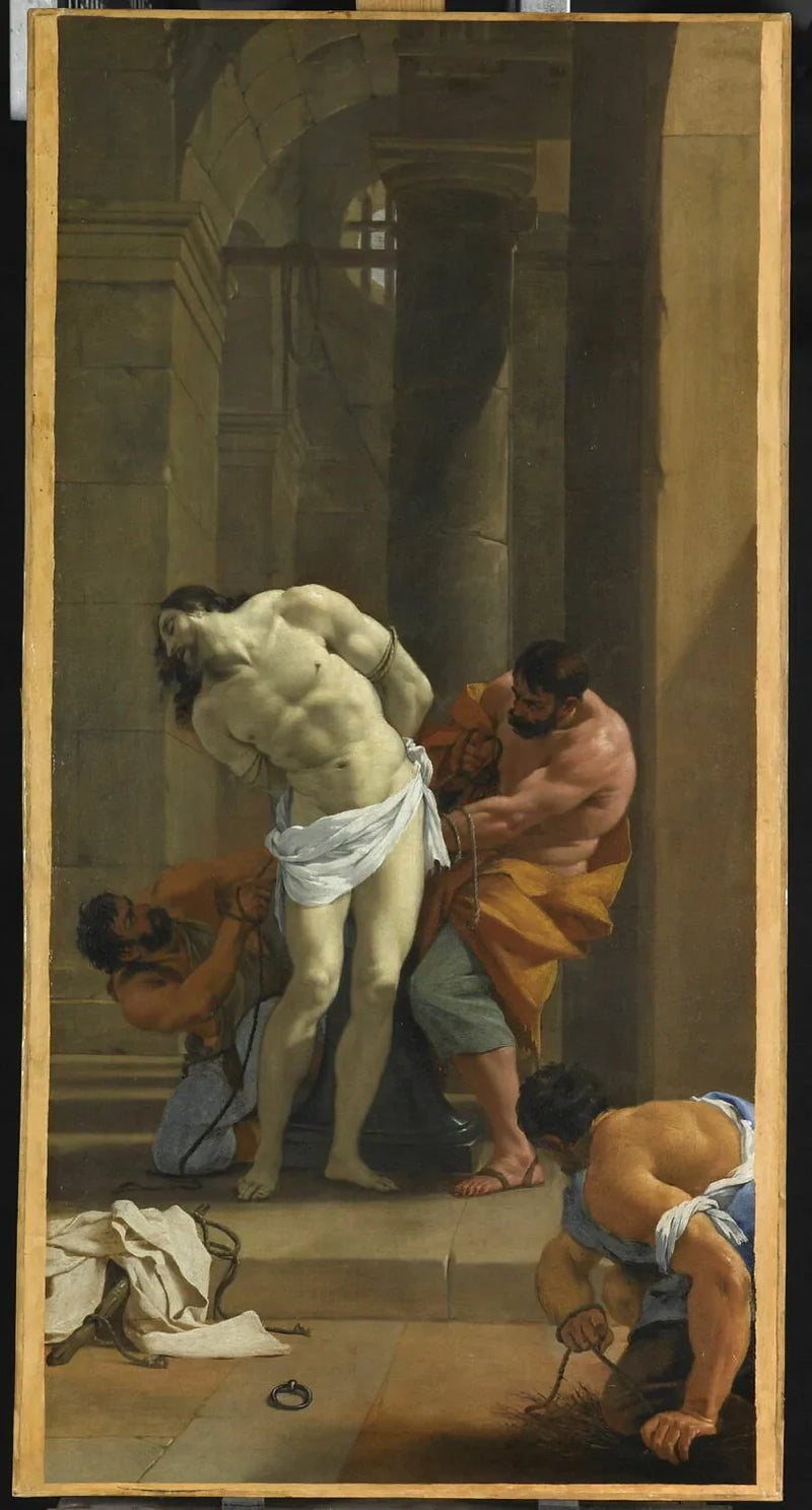 Le Christ à la colonne - Simon Vouet