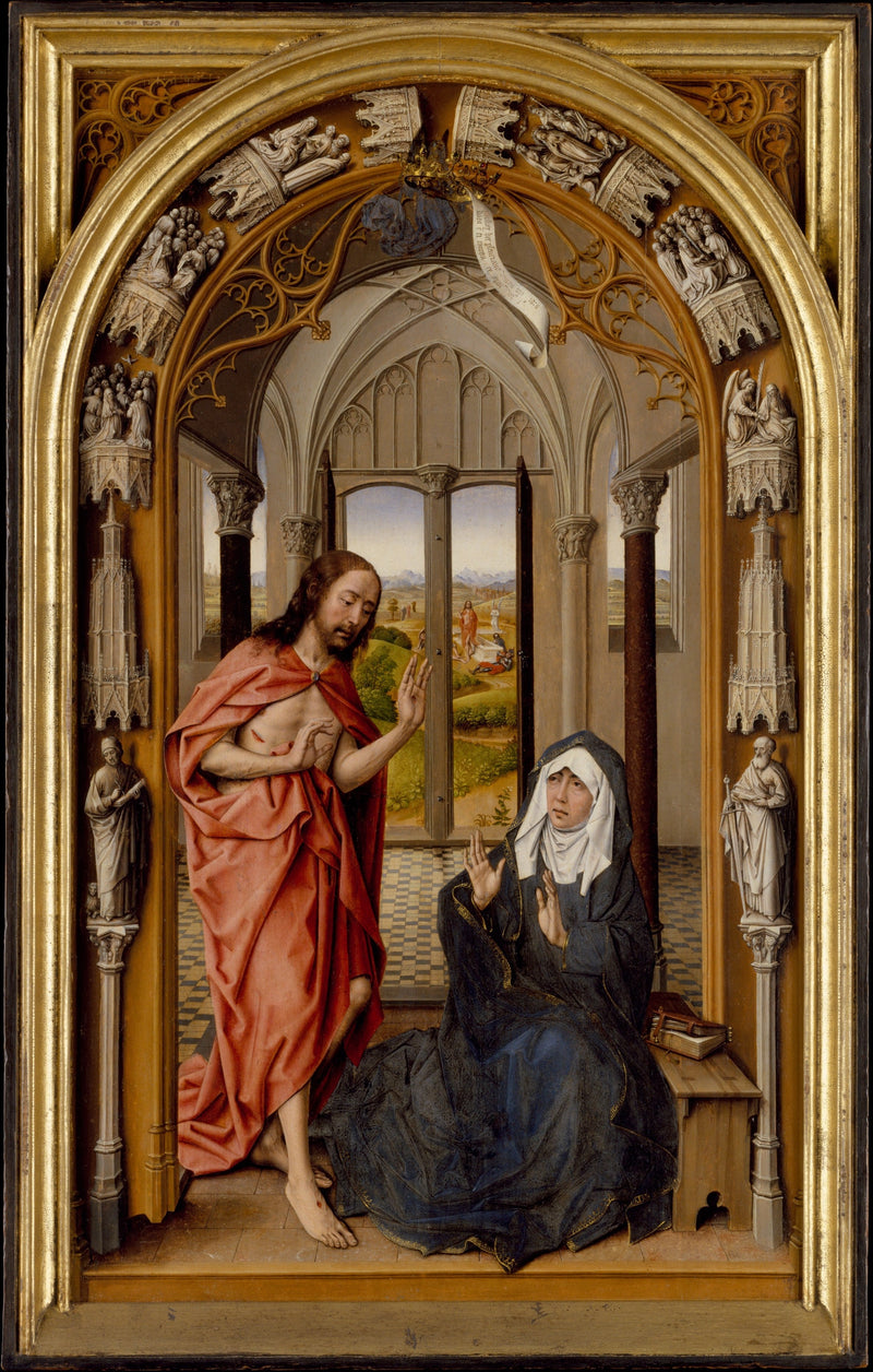Le Christ apparaissant à sa mère - Juan de Flandes