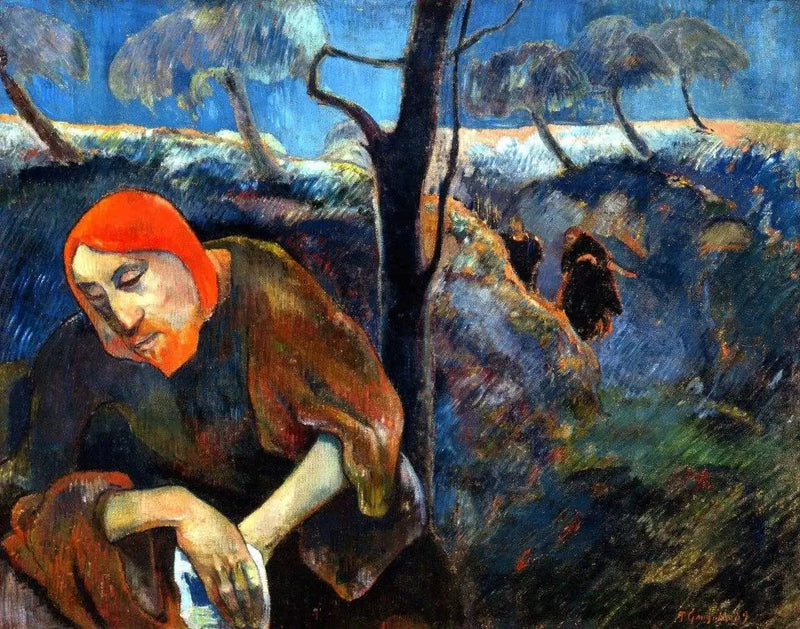 Le Christ au Jardin des Oliviers - Paul Gauguin