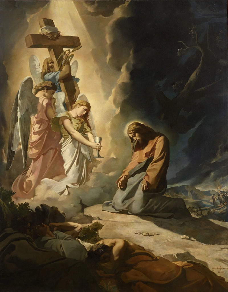 Le Christ au Jardin des Oliviers - Théodore Chassériau