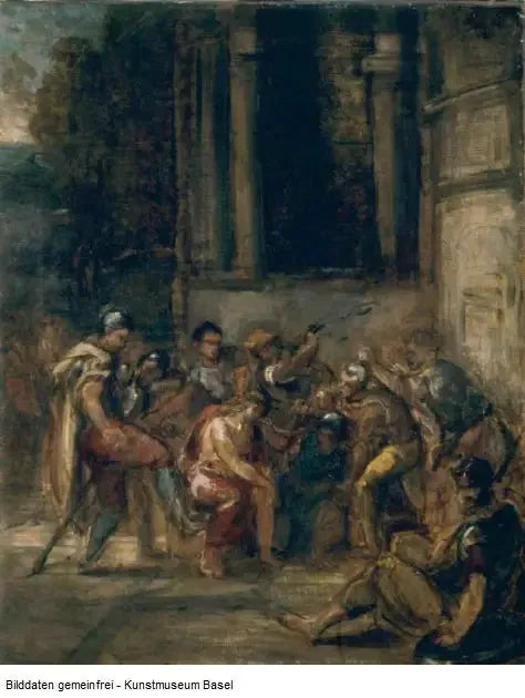 Le Christ au prétoire - Eugène Delacroix