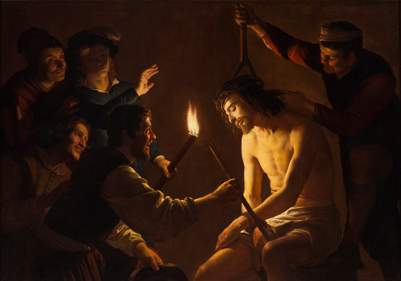 Le Christ aux outrages - Gerrit van Honthorst