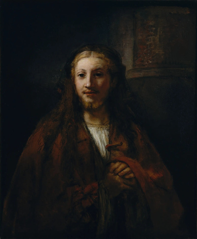 Le Christ avec un bâton - Rembrandt