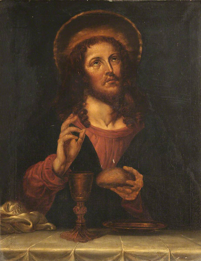 Le Christ bénissant les sacrements - Carlo Dolci