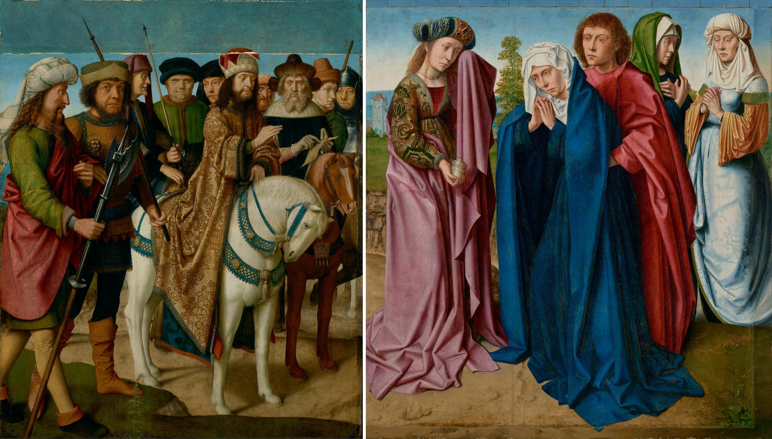 Le Christ cloué à la croix - Gérard David