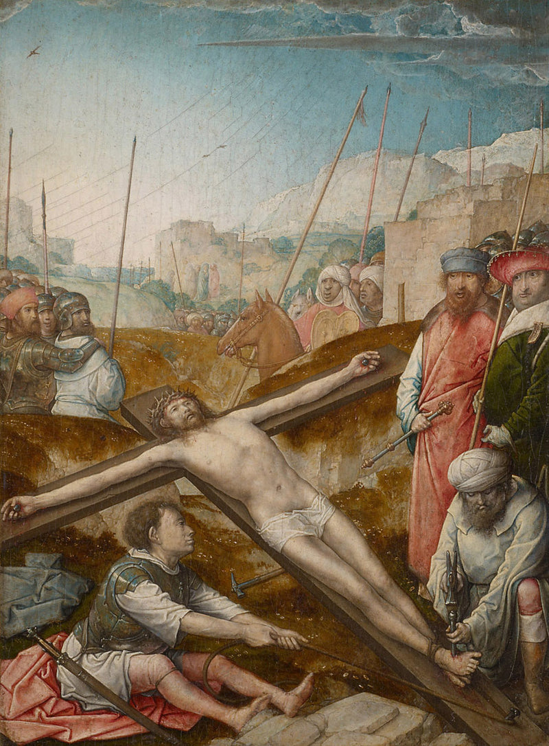 Le Christ cloué à la croix - Juan de Flandes