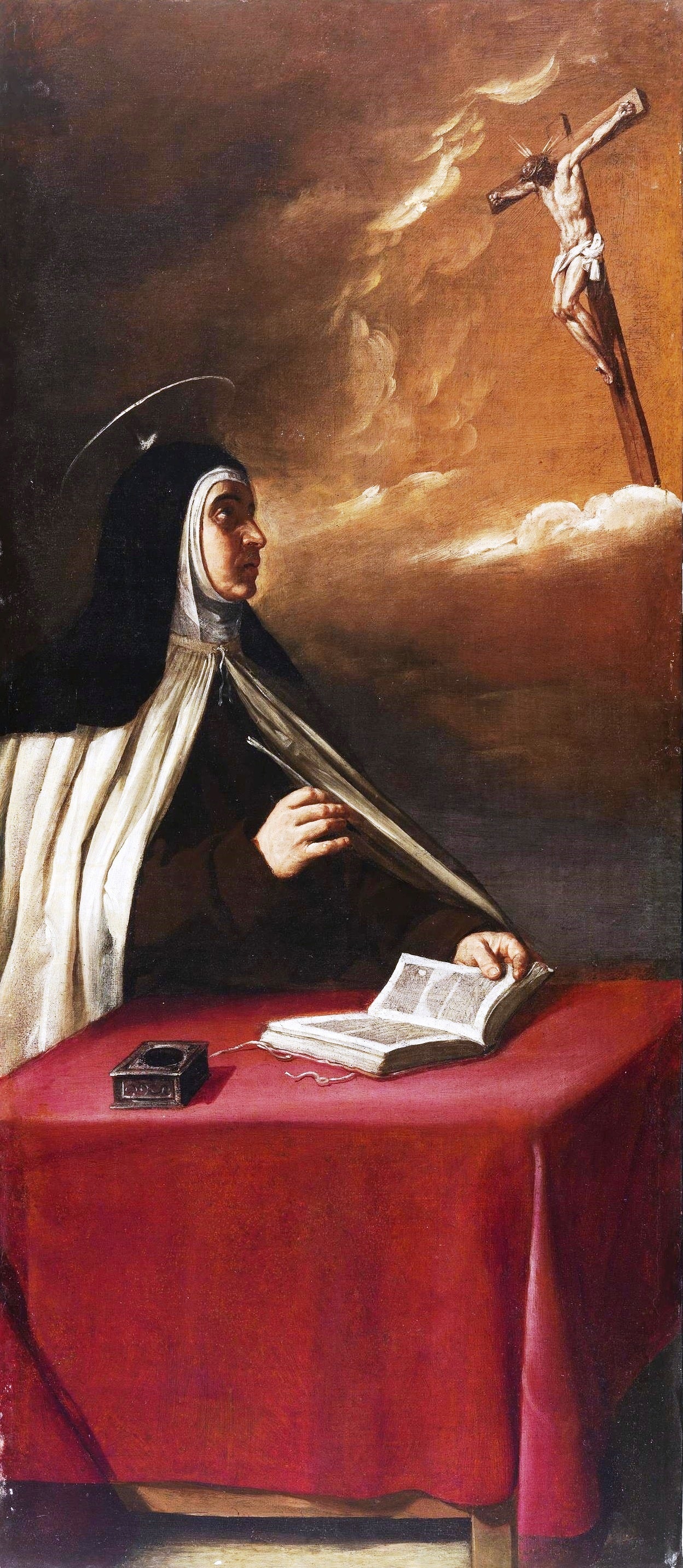 Le Christ crucifié apparaît à sainte Thérèse d’Avila - Alonso Cano - Alpha Reproduction