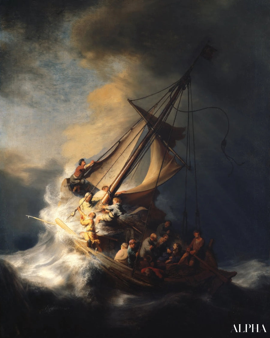 Le Christ dans la tempête sur la mer de Galilée