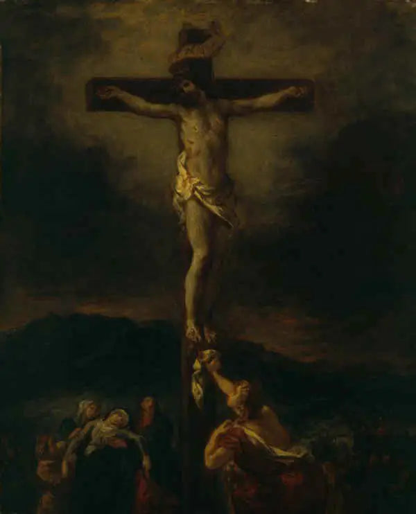 Le Christ en croix avec les saintes femmes - Eugène Delacroix