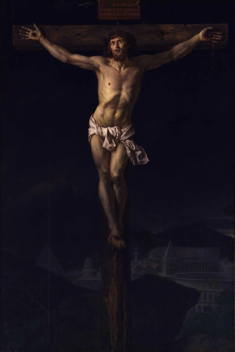 Le Christ en croix - Jacques-Louis David