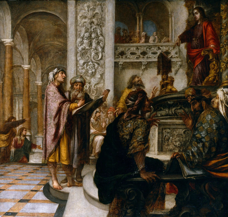 Le Christ en désaccord avec les Docteurs - Juan de Valdés Leal