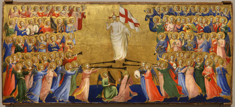 Le Christ glorifié dans la cour du ciel - Fra Angelico