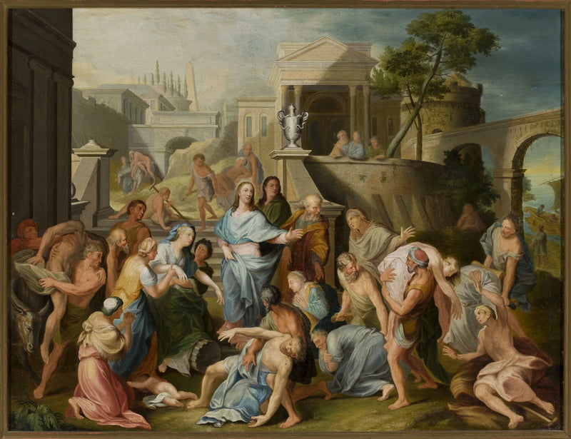 Le Christ guérissant les malades - Jean-Baptiste Jouvenet