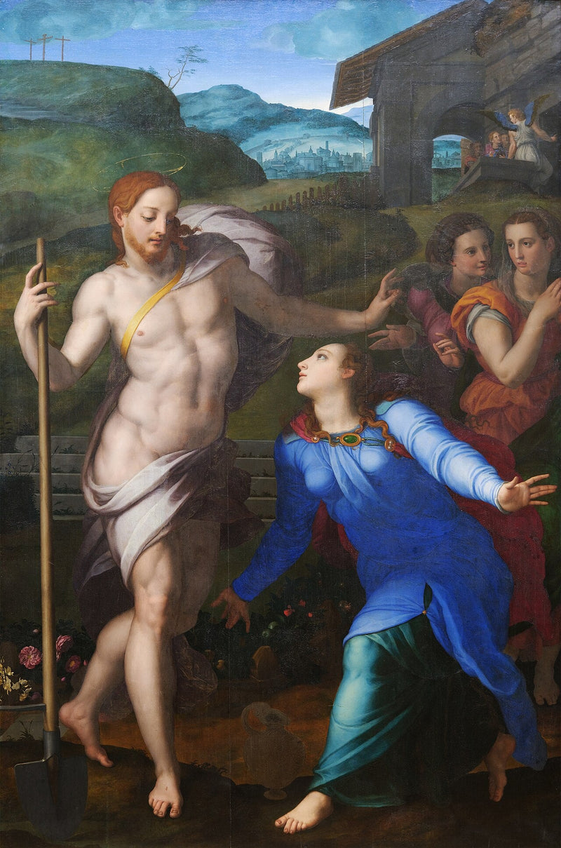 Le Christ jardinier apparaît à sainte Madeleine - Bronzino