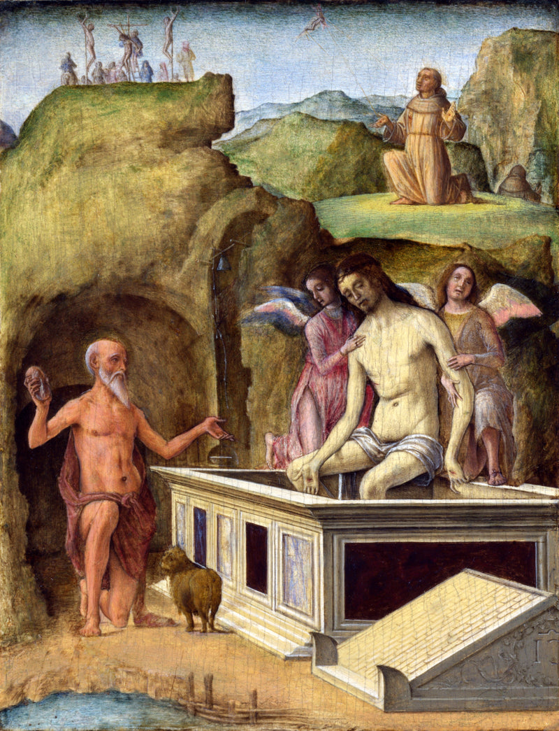 Le Christ mort - Ercole de’ Roberti