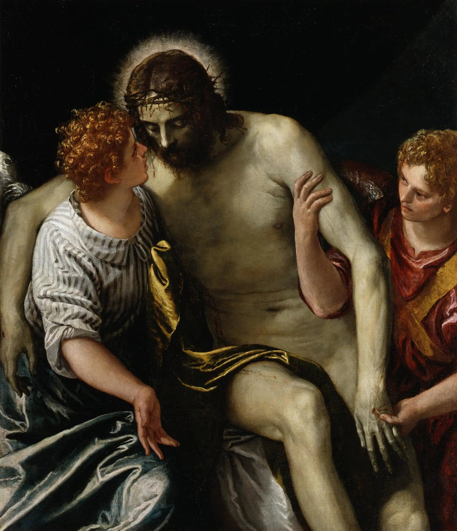 Le Christ mort soutenu par deux anges - Paul Véronèse