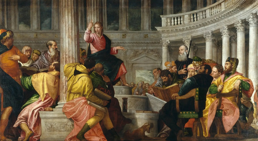 Le Christ parmi les docteurs - Paul Véronèse