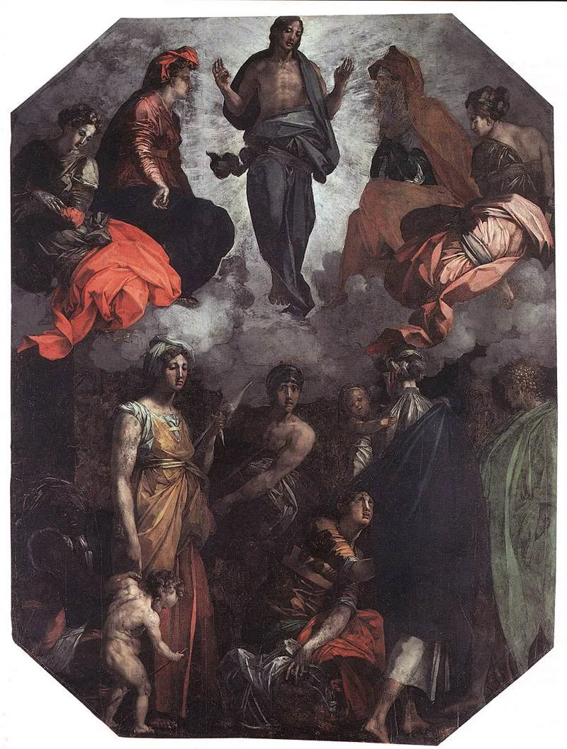 Le Christ ressuscité en gloire - Rosso Fiorentino