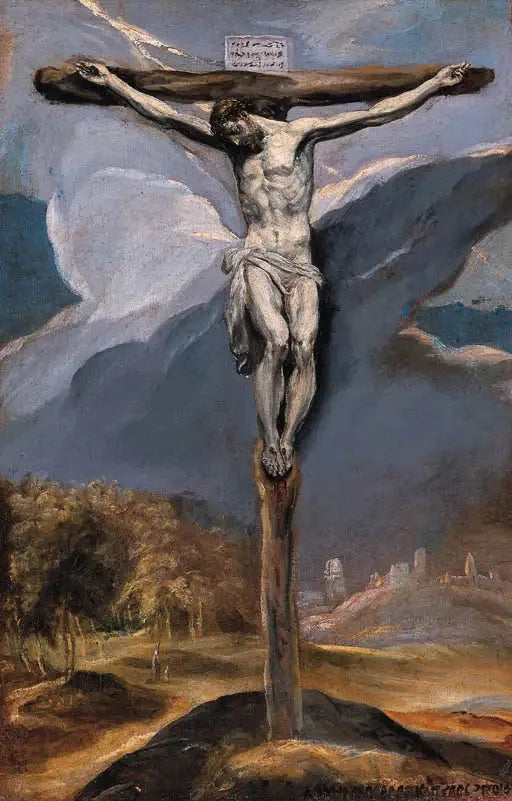 Le Christ sur la croix - El Greco