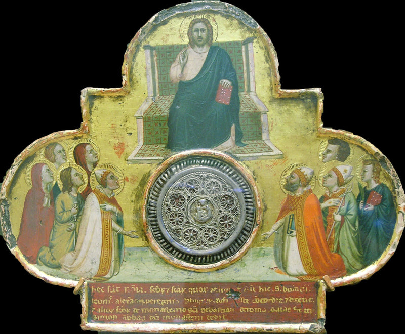 Le Christ trônant avec les saints - Bernardo Daddi