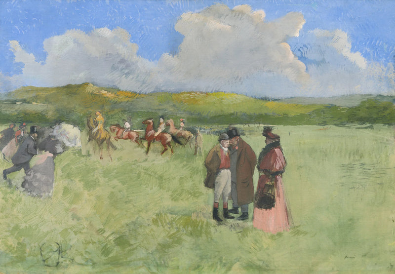 Le circuit de course - Jean-Louis Forain