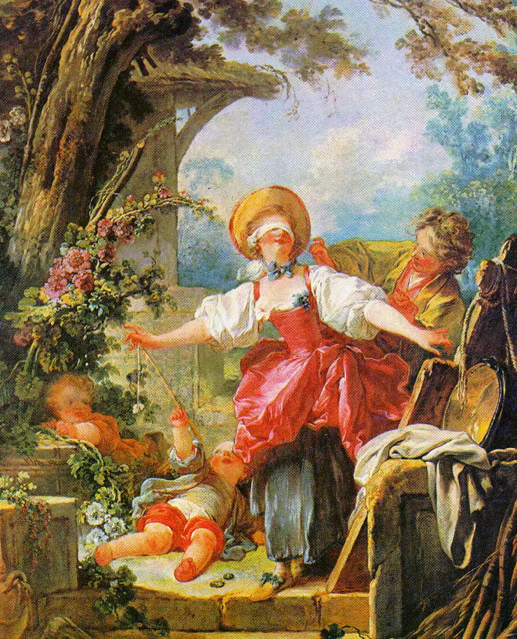 Le Colin-Maillard - Jean-Honoré Fragonard