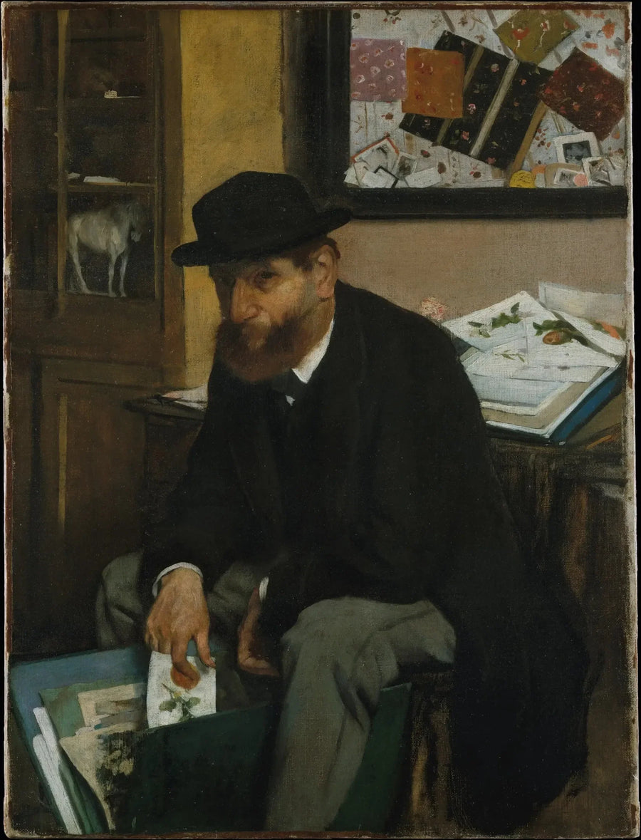 Le Collectionneur d'estampes - Edgar Degas