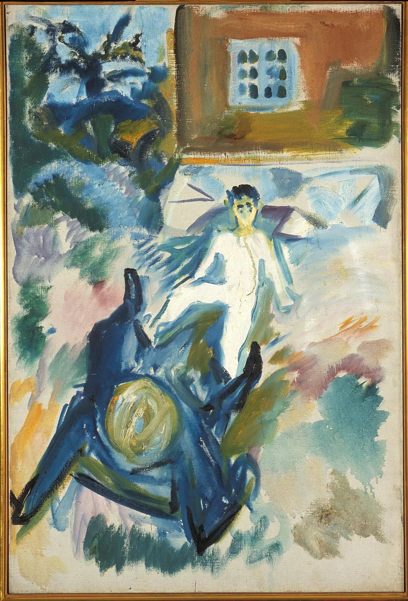 Le Combat - Edvard Munch