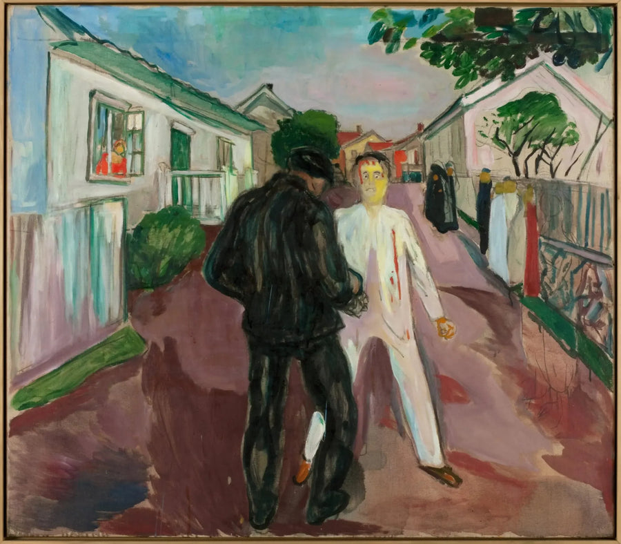 Le Combat - Edvard Munch