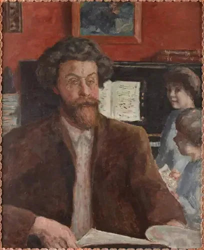 Le Compositeur Claude Terrasse et ses deux fils - Pierre Bonnard