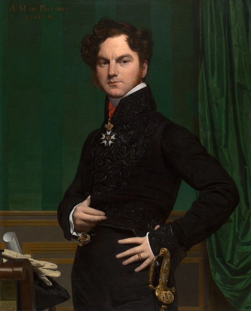 Le Comte Amédée-David de Pastoret - Jean-Auguste-Dominique Ingres