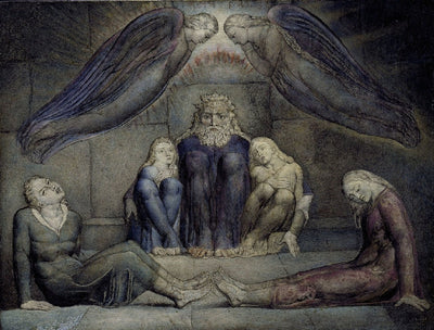 Le comte Ugolino et ses fils en prison - William Blake - Alpha Reproduction