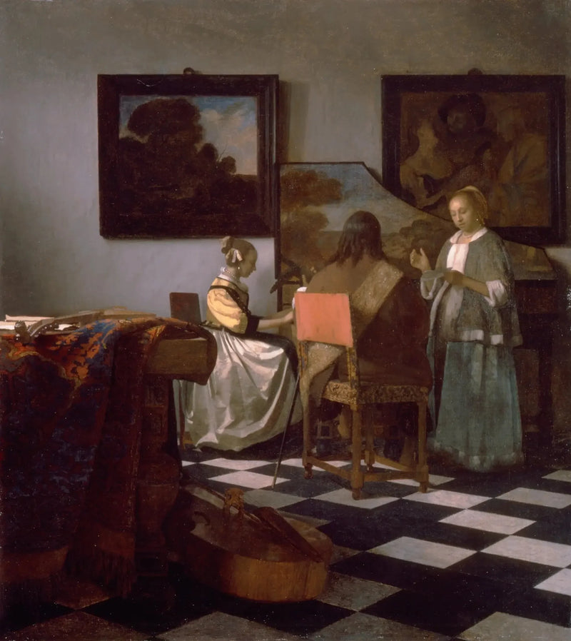 Le Concert - Johannes Vermeer