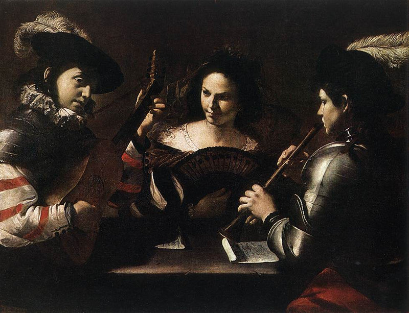 Le concert - Mattia Preti