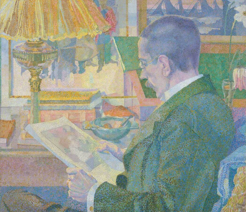 Le connaisseur des estampes (Dr Aegidius Timmermann) - Jan Toorop
