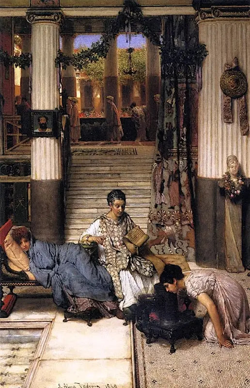 Le convalescent - Lawrence Alma-Tadema