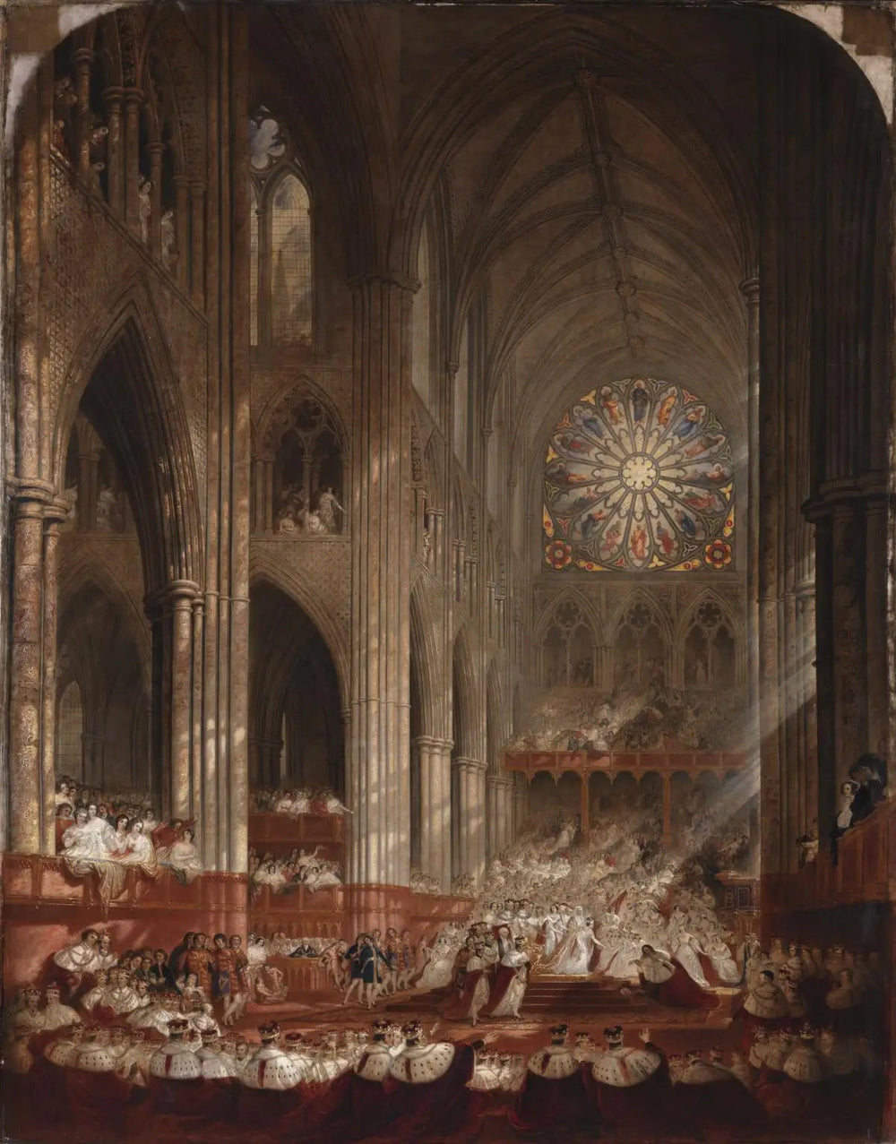 Le Couronnement de la reine Victoria - John Martin - Alpha Reproduction