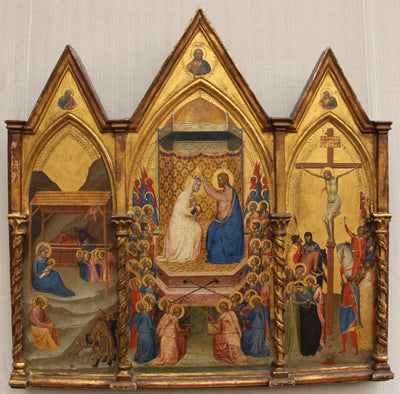 Le Couronnement de la Vierge - Bernardo Daddi - Alpha Reproduction