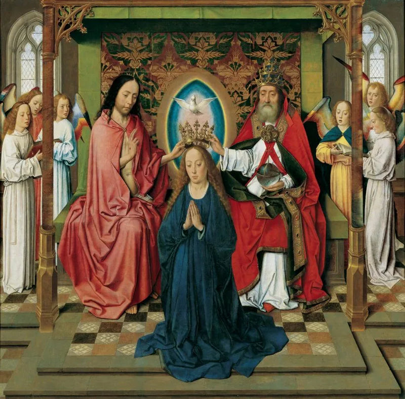 Le Couronnement de la Vierge - Dirk Bouts