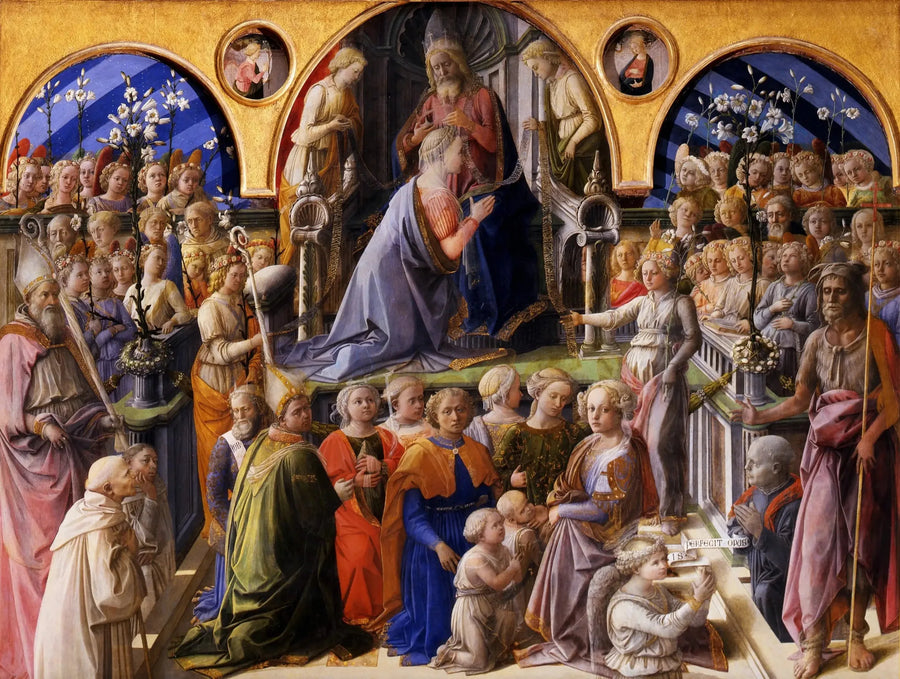Le Couronnement de la Vierge - Fra Filippo Lippi