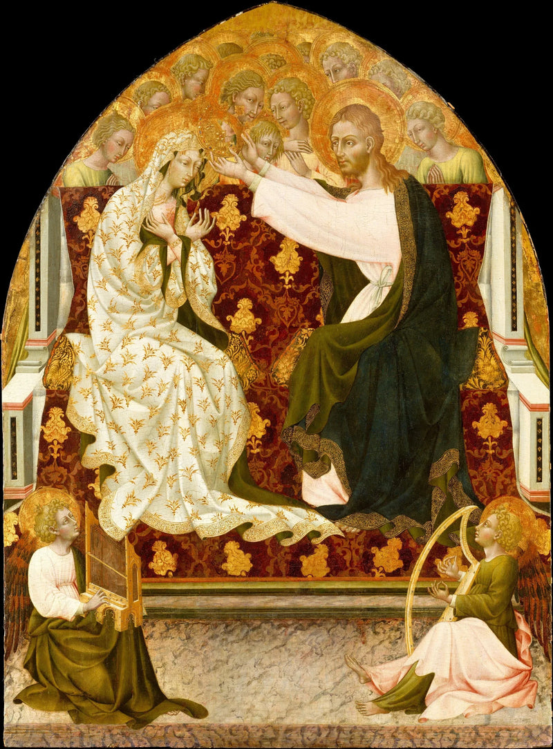 Le Couronnement de la Vierge - Giovanni di Paolo