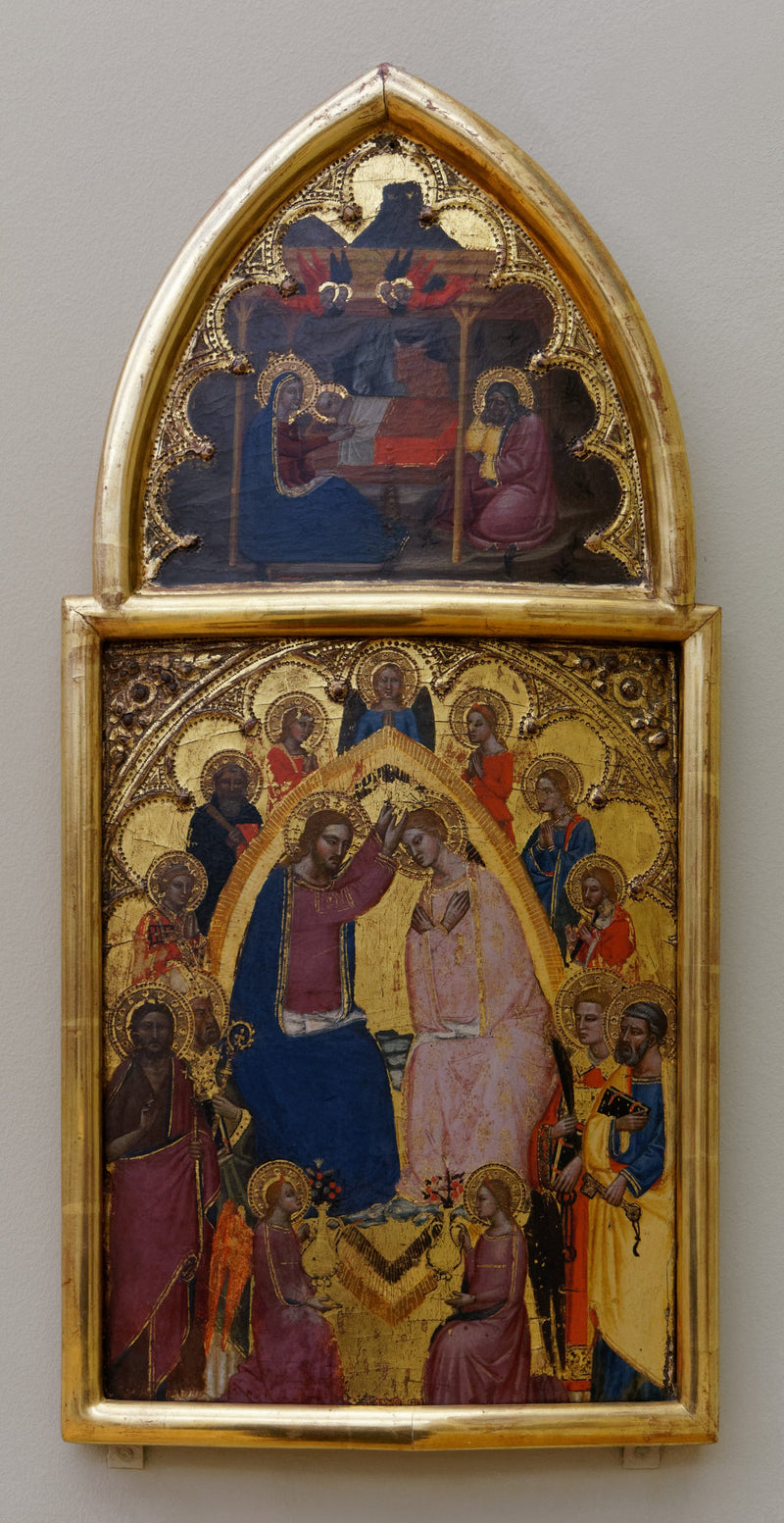 le Couronnement de la vierge - Jacopo di Cione