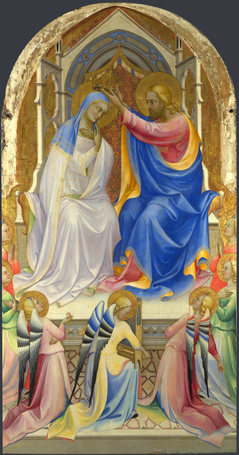 Le Couronnement de la Vierge - Lorenzo Monaco